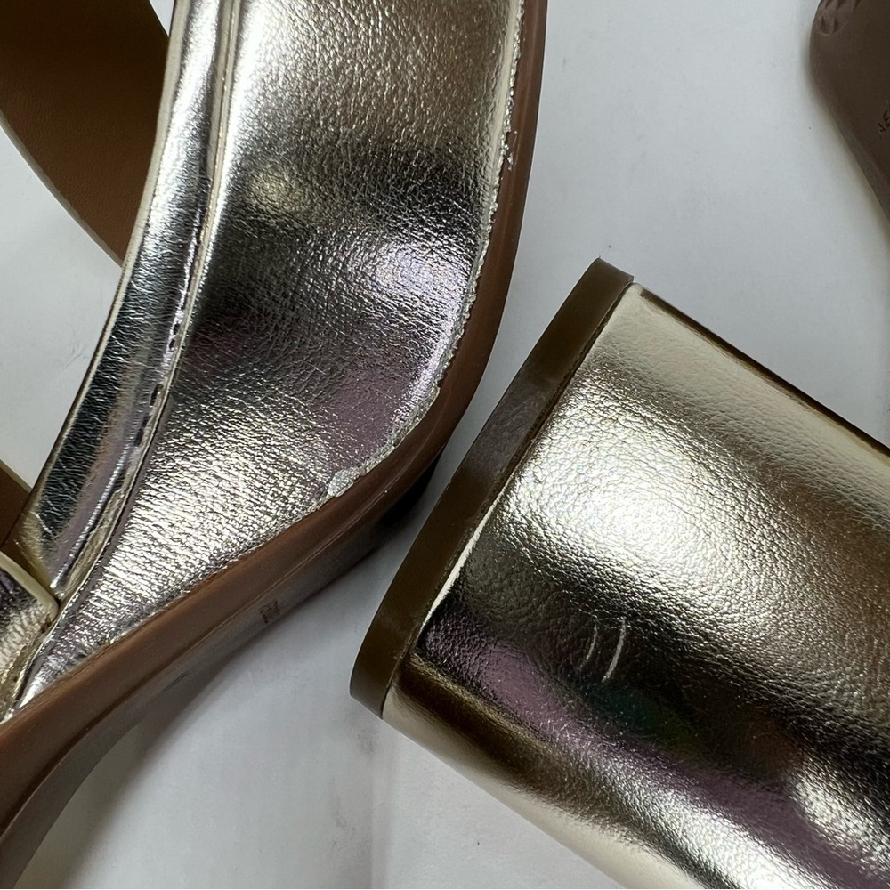 AEROSOLES Silver Sandals - Picture 14 of 15